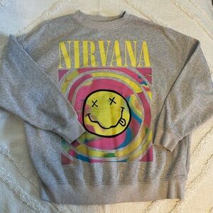 Nirvana crewneck sweatshirt